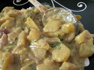 Curry pomme de terre