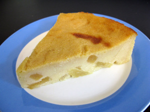 Gâteau semoule pomme