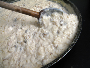 Risotto champignon