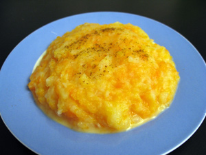 Purée pomme de terre carotte