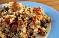 salade quinoa lentilles tomates