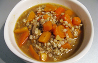 Soupe courge sarrasin