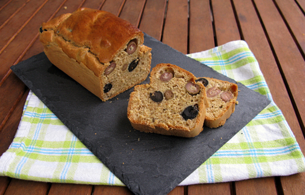 Recette de cake aux olives végétarien