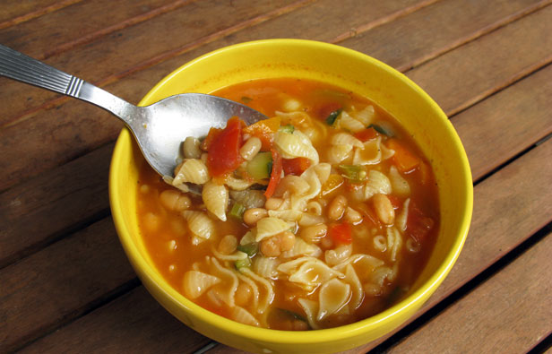 Soupe minestrone italienne