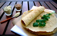 Crêpes vegan sans gluten