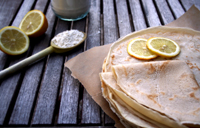 Crêpes végétaliennes, sans lait, sans oeufs