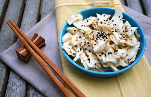 Salade de chou blanc japonaise