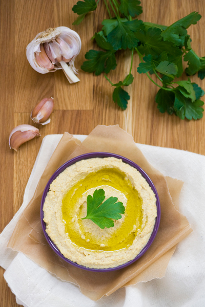 Houmous vegan simple et rapide