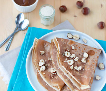 Crêpes vegan à la farine de châtaigne